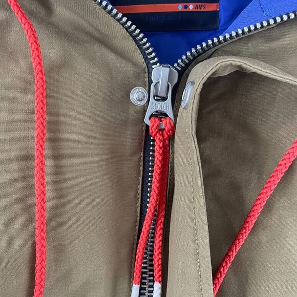 SCOTCH & SODA K22 Snowboarding Parka Jacket Men Large Full Zip Hooded Primaloft - Picture 3 of 15